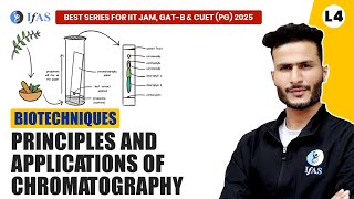 Biotechniques  Principles amp Applications of Chromatography  IIT JAM BIOTECHNOLOGY  GATBCUET PG [upl. by Arianne]