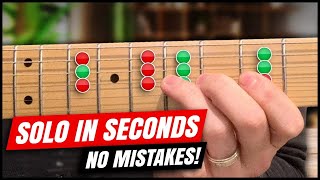 Play PERFECT Solos within SECONDS From Now Using Pentatonic Box Checklists NO Mistakes [upl. by Freda387]