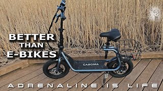 Caroma eScooter Review The 300 Solution for Urban Commuting  Electric Scooter [upl. by Phillis132]