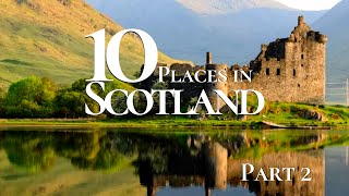 10 Most Beautiful Places to Visit in Scotland 4k  Scotland Travel [upl. by Hanforrd]