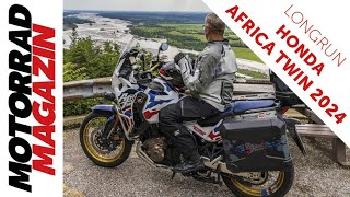 Dauertest Honda Africa Twin Adventure Sports 2024 – Erster Zwischenbericht nach Tausenden Kilometern [upl. by Sirenay]