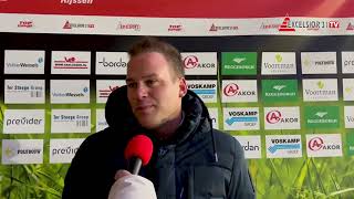 Jos van der Veen quotHet wordt voetballend steeds beterquot  Excelsior31  Rohda Raalte [upl. by Tavis]