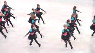 Valley Bay Synchro  Cup of Berlin 2017  Short Program [upl. by Boeke]