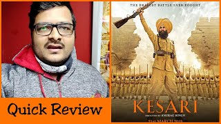 Kesari  Quick Review after watching Kesari [upl. by Aisayn]