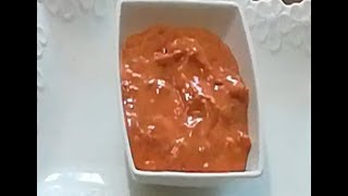 SAUCE ALGÉRIENNE FACILE  الصلصة الجزائرية روووعة سر لذة الطاكوس والسندوتشات تحضروها في دقيقة [upl. by Yssep]