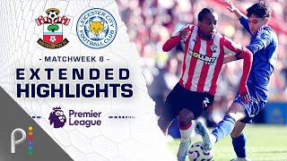 Southampton v Leicester City  PREMIER LEAGUE HIGHLIGHTS  10192024  NBC Sports [upl. by Eisele]