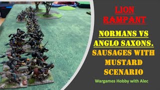 Lion Rampant  Normans vs Anglo Saxons  Scenario Sausages with Mustard [upl. by Bible]