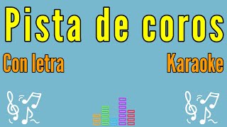 14 Pista Karaoke para cantar COROS CRISTIANOS [upl. by Mallina559]