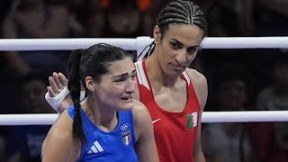 Olympic Committee report after the media attack on Algerian boxer Iman Khalif [upl. by Sekofski]