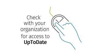 Access to UpToDate at your healthcare organization [upl. by Lleneg343]