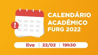 Apresentação do calendário acadêmico 20222023 [upl. by Orabelle217]