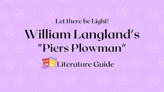 Piers Plowman by William Langland William Langlands Piers Plowman [upl. by Nivej]