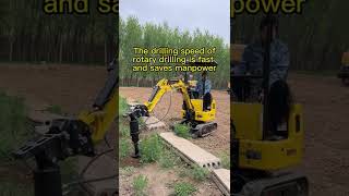 The mini excavator that girls can easily operate [upl. by Aicnom]