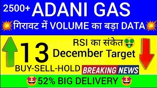 Adani Gas share news  Adani Gas share target  ATGL share price Adani Total Gas latest news [upl. by Ploch517]