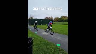 SPRINTS in training at Platt Fields bike bmx biking training shorts [upl. by Taddeo]