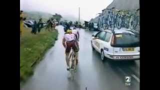 Tour de France 1998  15 Les Deux Alpes Pantani 12 [upl. by Ocsinarf708]