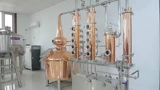 500l distillery equipment [upl. by Ettenan]