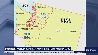 New area code to take over parts of Washington [upl. by Anas]