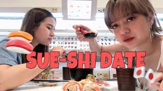 SUSHI DATE w Sue Ramirez  Kristel Fulgar [upl. by Enilekaj736]