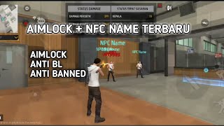 AIMLOCK  NFC NAME  FF BIASA amp FF MAX TERBARU 2024 100WORK NO SERVER CHEAT ANTI BANNED [upl. by Mata]