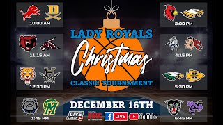 Opening round of the 26th Annual Lady Royals Christmas Classic Tournament [upl. by Feinberg]