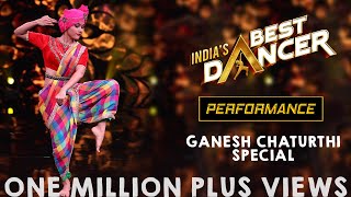 Indias Best Dancer  Swetha Warrier amp Bhawna Khanduja  Ganesh Chaturthi Dance  Street O Classical [upl. by Rramahs]