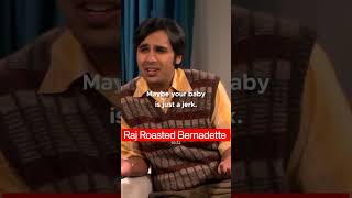 Bernadette being a mom  Raj roasted pregnant Bernadette  Raj and Bernadette  shorts tbbt [upl. by Fabron]