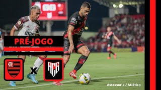 PRÉJOGO Flamengo x AtléticoGO  Brasileiro Série A [upl. by Chelsy]