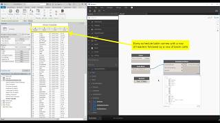 Bimorph Nodes v22 ScheduleGetData  Dynamo BIM Package [upl. by Guevara]