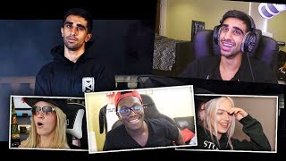 REACTING TO THE END  SIDEMEN DISS TRACK REPLY REACTIONS [upl. by Nydroj]