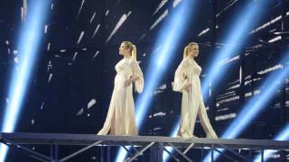 ESCKAZ in Copenhagen Tolmachevy Sisters Russia  Shine 2nd rehearsal [upl. by Iidnarb]