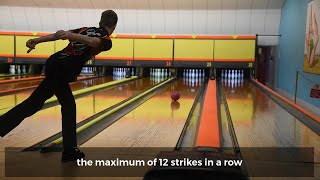 Jake Everitt Bowls a perfect 300 tenpin bowling score [upl. by Eceinert848]