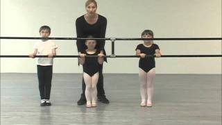 Beginning Ballet Taught By Inna Stabrova a Graduate From State Vaganova Ballet Academy [upl. by Quartis]