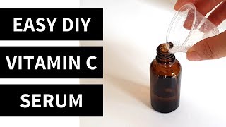 Easy 5 Minute DIY Vitamin C Serum  Lab Muffin Beauty Science [upl. by Solotsopa532]