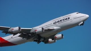 Sydney Airport  Morning Heavies Take offs [upl. by Naujud947]