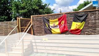 Les Supporters Belges Au Camping De Bénodet Avant La Demi finale Du Mondial 2018 Contre La France [upl. by Let]