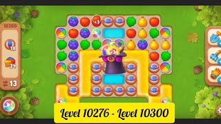 Gardenscapes  Level 10276  Level 10300   All Puzzles  Gameplay PART  461 [upl. by Sewellyn]