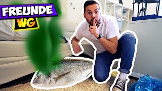 SAM HAT EINEN STINKEFISCH VERSTECKT Fieser Prank an Liz amp Merle Freunde WG 68 [upl. by Lenehc536]