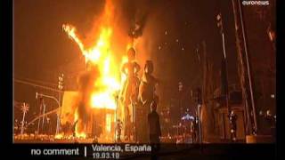 Las Fallas Festival in Valencia Spain [upl. by Schnorr]