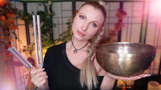 Tuning fork chakra rebalancing singing bowls chimes 528 Hz OHM 13610 Hz healing frequencies [upl. by Sirronal]