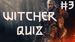 Witcher Quiz 3  20 Questions  Novigrad Theme [upl. by Rovit]