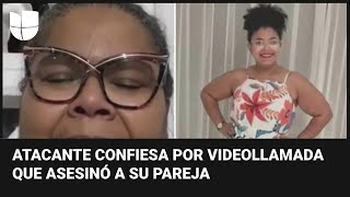 Madre se entera de que su hija fue apuñalada por una videollamada del presunto asesino [upl. by Gannes967]