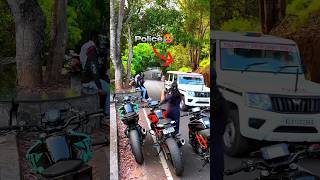 Police 🚓 Reaction shorts trending viralvideo shortsfeed ktm dukerc390 bikereaction ytshorts [upl. by Furie]