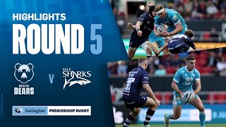 Bristol v Sale  HIGHLIGHTS  Tense Second Half  Gallagher Premiership 202324 [upl. by Aihsa]