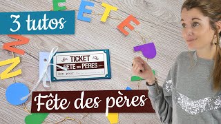 3 idées cadeaux Fête des Pères  DIY [upl. by Irep417]