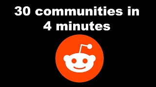 30 reddit communities described in 1 sentence [upl. by Ruzich]