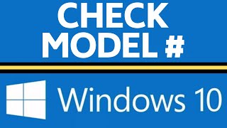 How to Find your Laptop Model Number  Check Laptop Hardware [upl. by Perle]