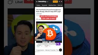 HAH THE FED MAU PANGKAS BUNGA LAGI BITCOIN ATH KAH [upl. by Saffian789]