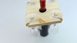 DIY Wine Glass Holder [upl. by Wolford]