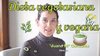 La dieta vegetariana y vegana por una dietistanutricionista [upl. by Rae695]